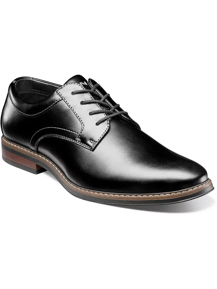 Мужские оксфорды Carmelo Plain Toe Nunn Bush — изображение 1 из 7, черный