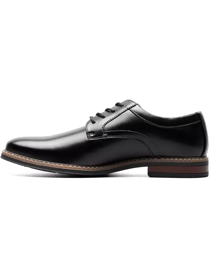 Мужские оксфорды Carmelo Plain Toe Nunn Bush — изображение 5 из 7, черный