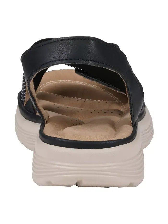 Женские сандалии Ariel Elastic Comfort Flat GC Shoes — изображение 3 из 5, черный