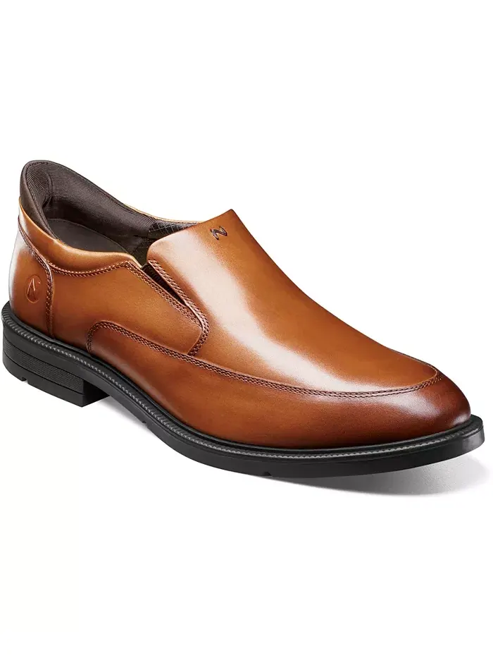 Мужские лоферы Kore EZ Icon Moc Toe Slip On Nunn Bush — изображение 1 из 7, коричневый