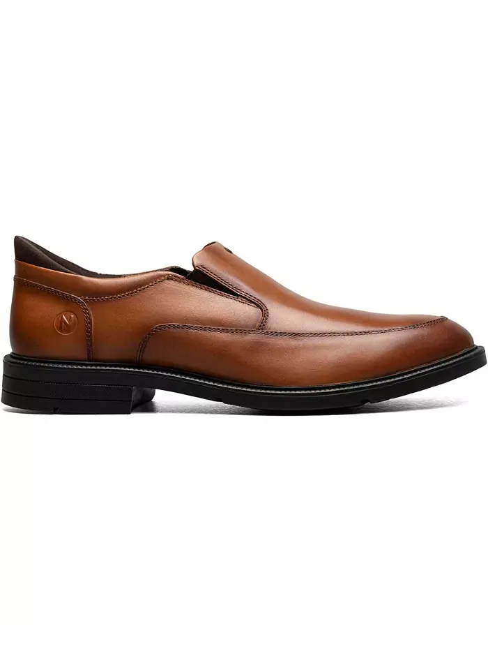Мужские лоферы Kore EZ Icon Moc Toe Slip On Nunn Bush — изображение 4 из 7, коричневый