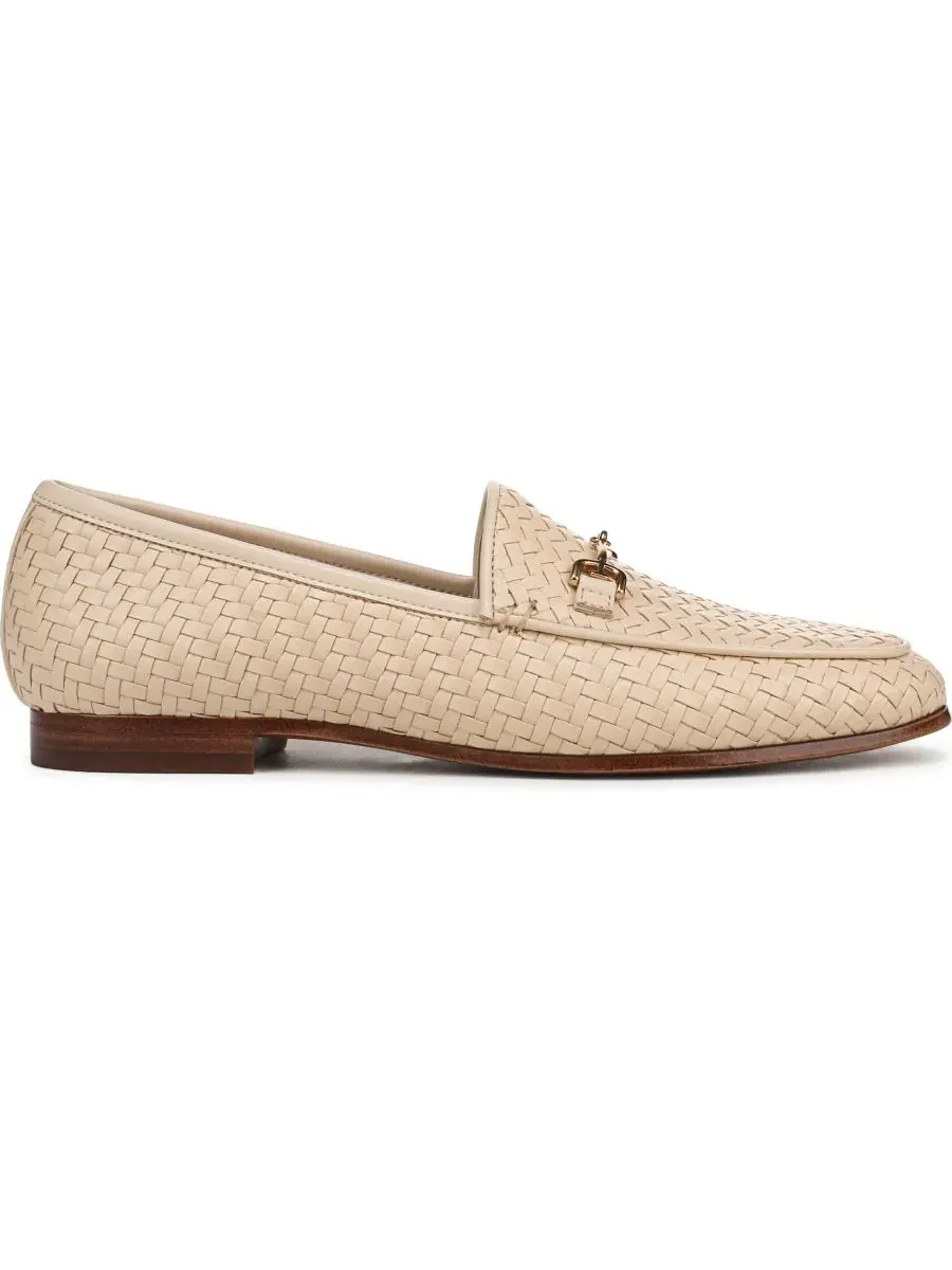 Лоферы Loraine Weave Bit Almond Toe Sam Edelman — изображение 2 из 5, светлый песочный