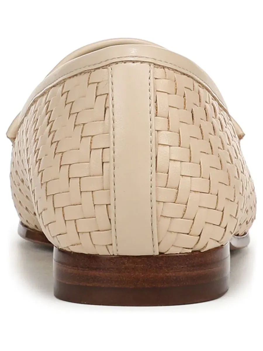 Лоферы Loraine Weave Bit Almond Toe Sam Edelman — изображение 3 из 5, светлый песочный