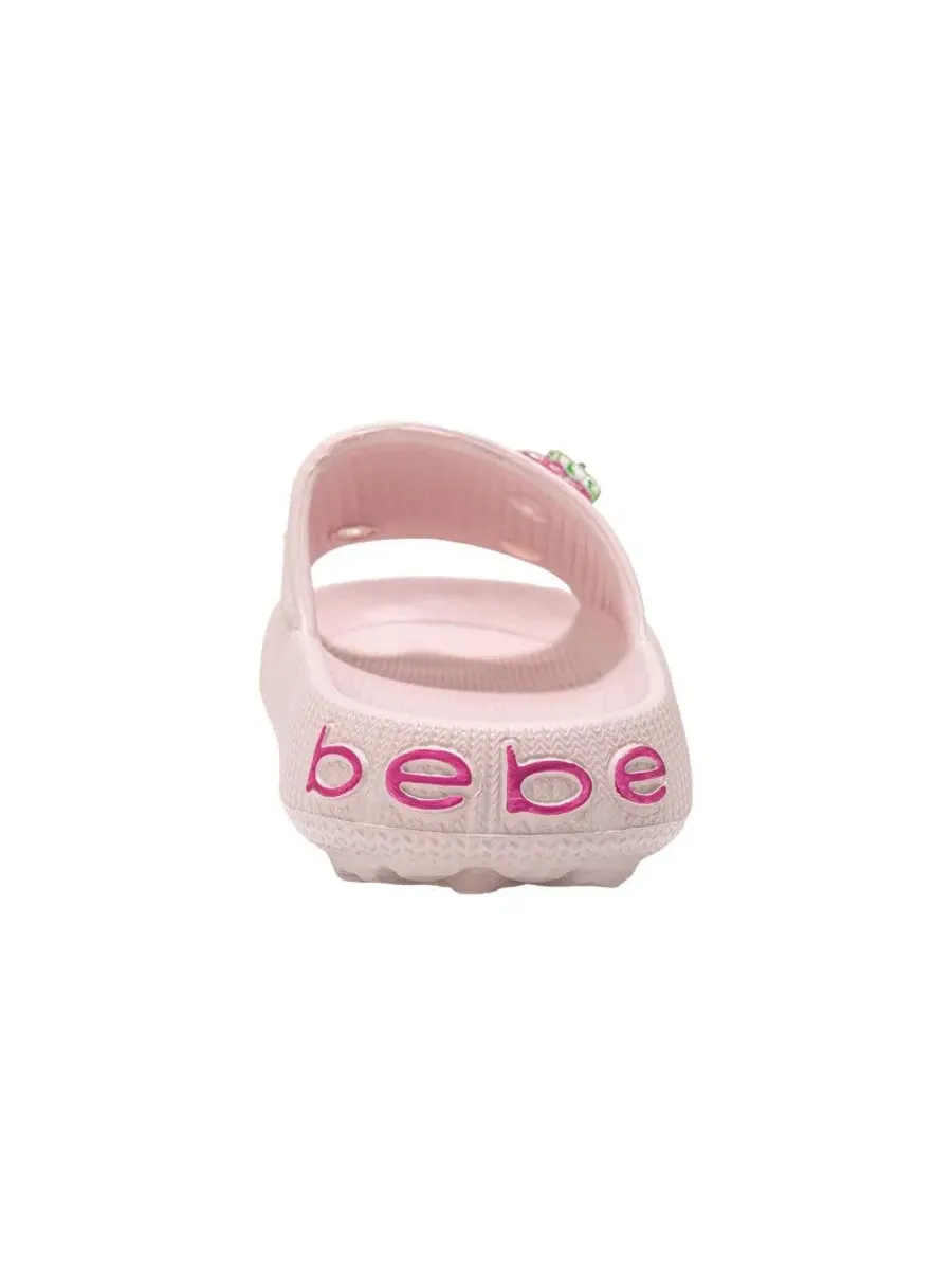 Сандалии-слайды EVA с фруктовыми подвесками Bebe — изображение 3 из 6, розовый