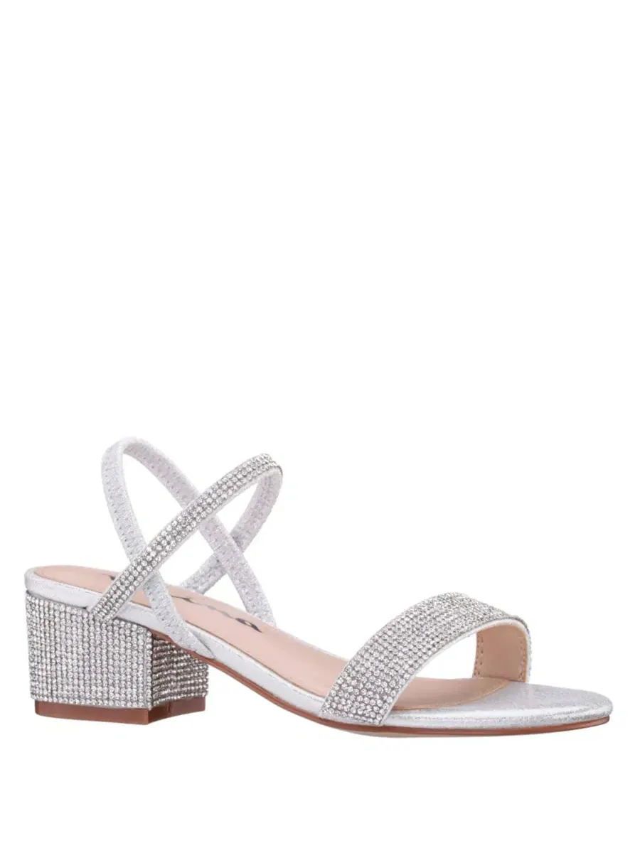 Детская босоножка CARLA Big Girl Sandal Nina — изображение 1 из 7, серебряный