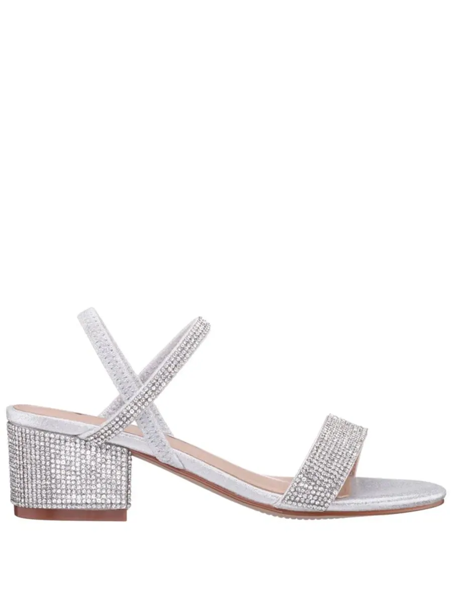Детская босоножка CARLA Big Girl Sandal Nina — изображение 2 из 7, серебряный