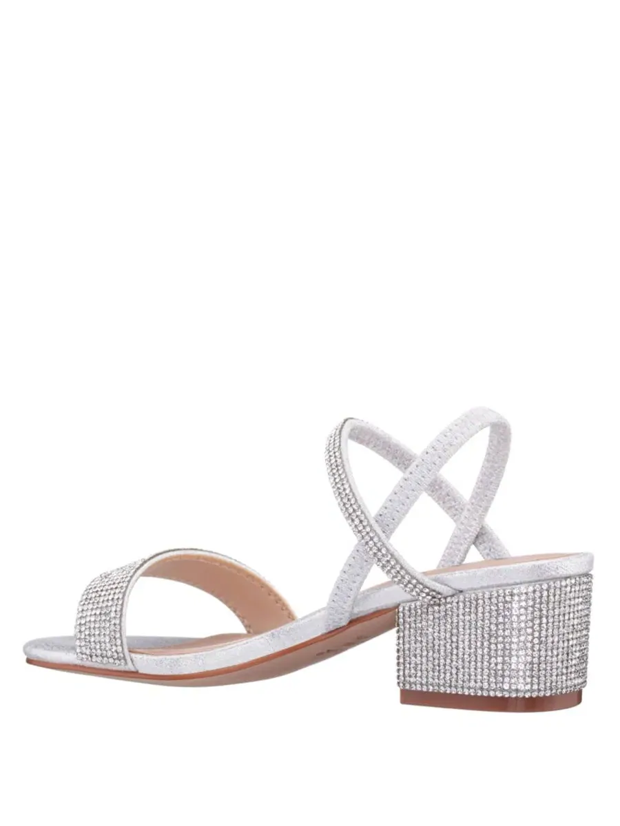 Детская босоножка CARLA Big Girl Sandal Nina — изображение 5 из 7, серебряный