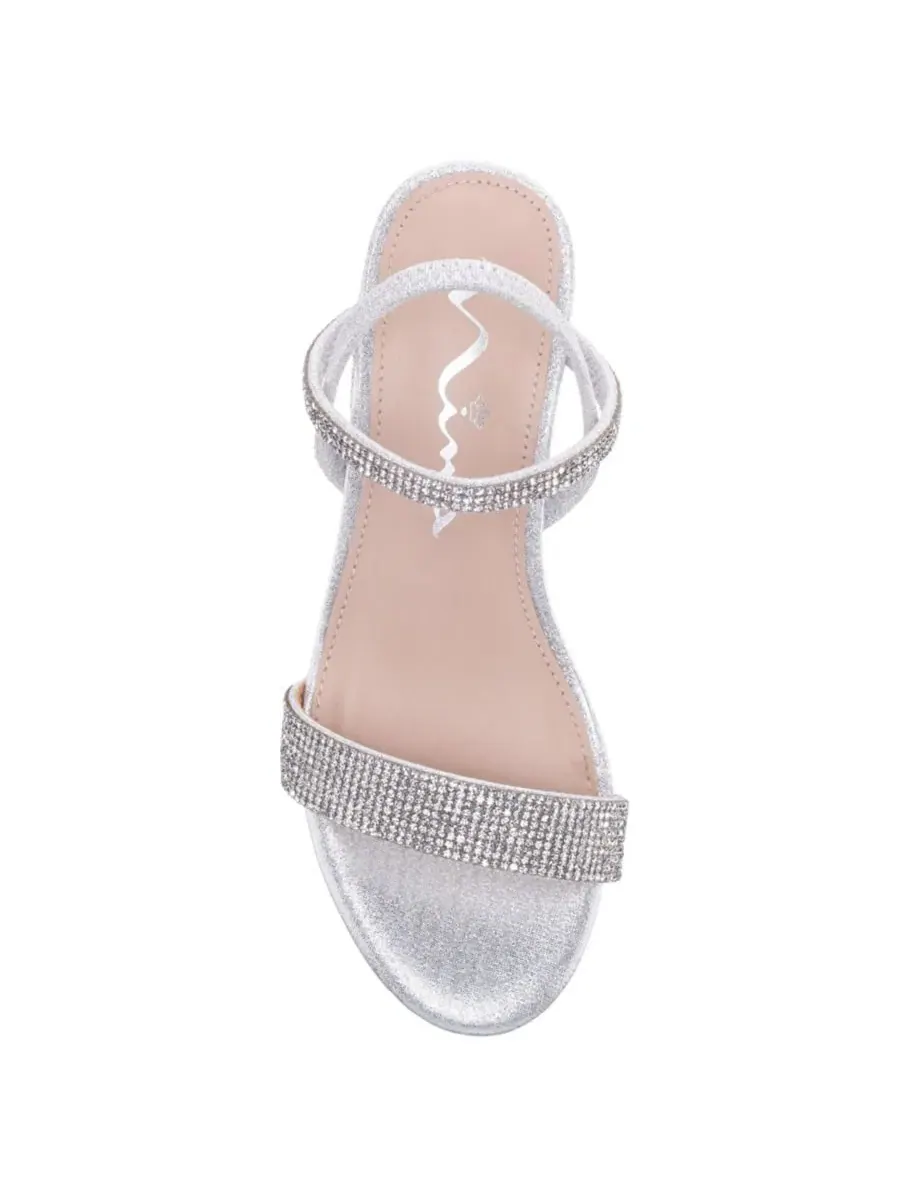 Детская босоножка CARLA Big Girl Sandal Nina — изображение 7 из 7, серебряный