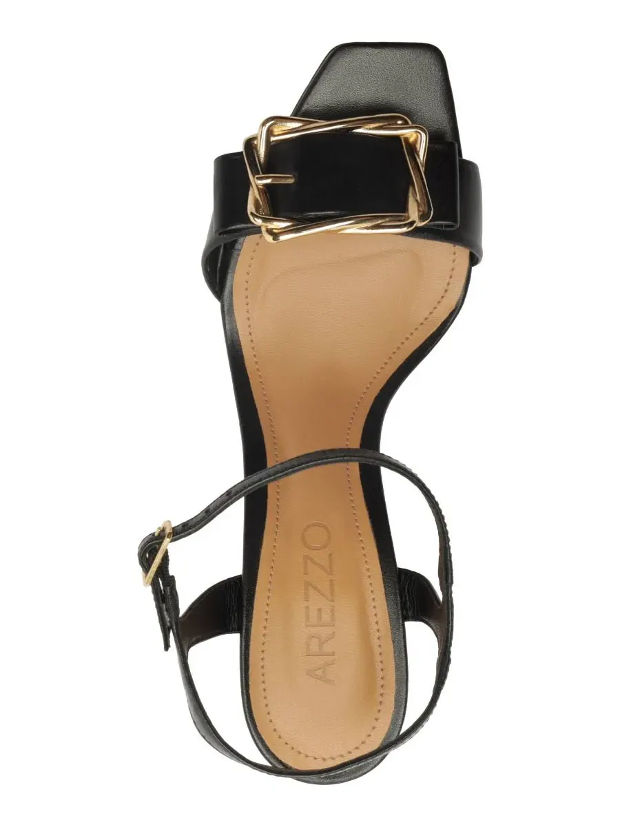 Туфли Florence High Stiletto с квадратным носком Arezzo — изображение 4 из 5, черный