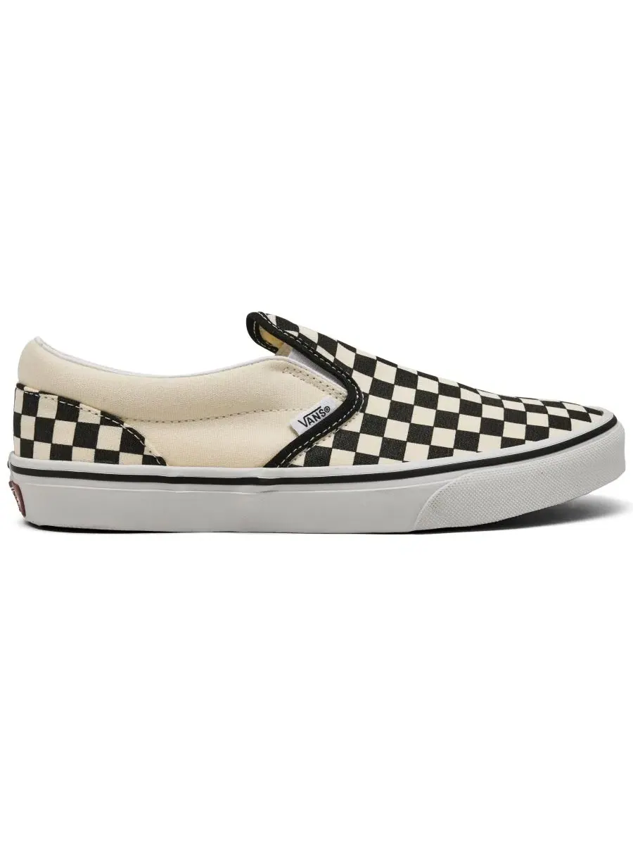 Кеды Vans Classic Slip-On — изображение 2 из 6, черный белый