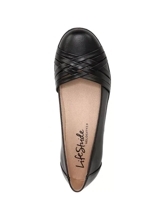 Женские балетки Incredible Slip On LifeStride — изображение 4 из 5, черный