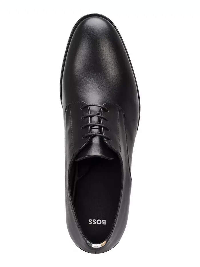 Мужские туфли Colby Lace-Up Derby Hugo Boss — изображение 5 из 5, черный
