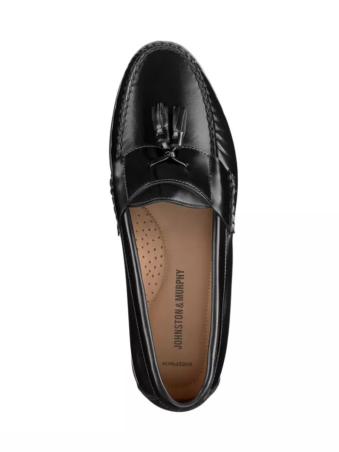 Мужские мокасины Hayes Tassel Slip-On Johnston & Murphy — изображение 4 из 4, черный