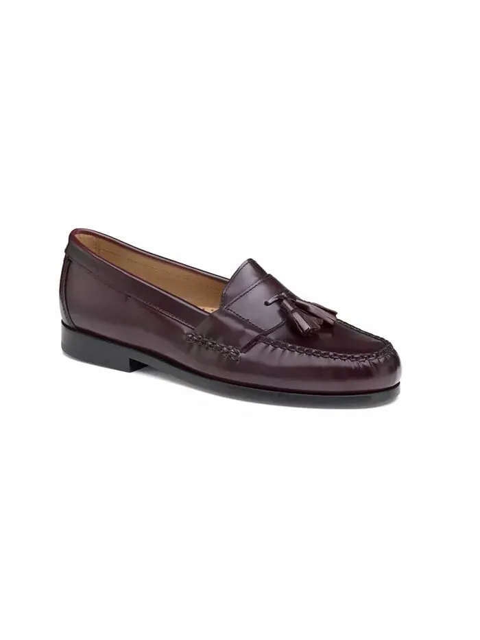 Мужские мокасины Hayes Tassel Slip-On Johnston & Murphy — изображение 1 из 5, бордовый
