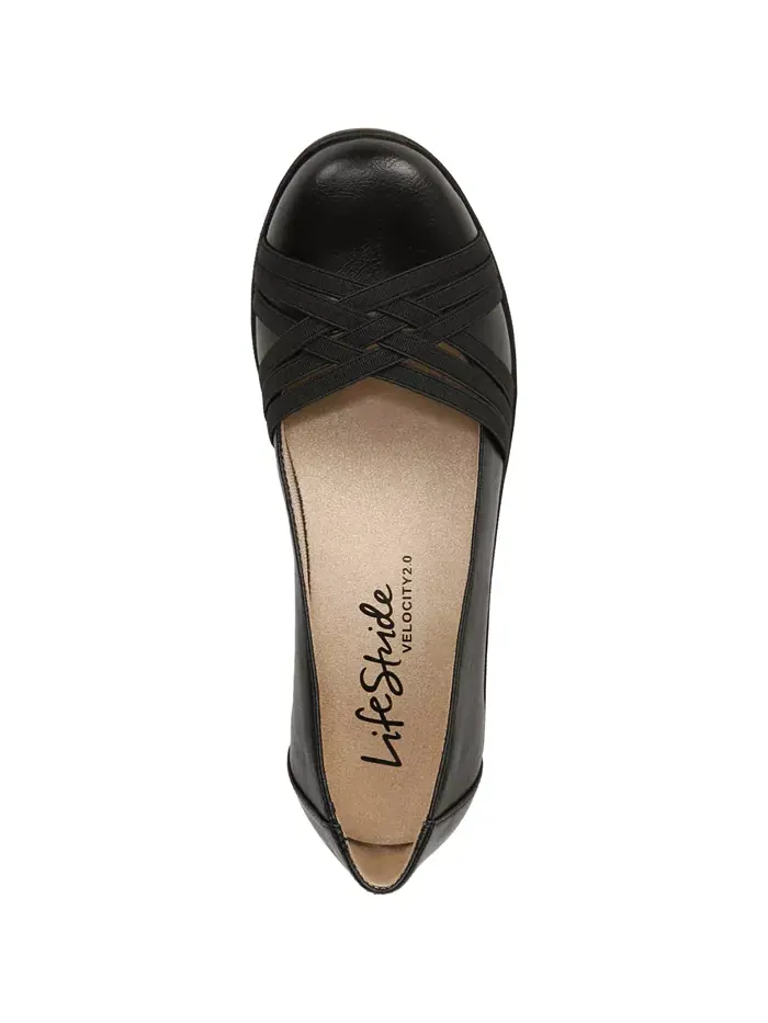 Женские балетки Incredible 2 Slip On LifeStride — изображение 4 из 5, черный