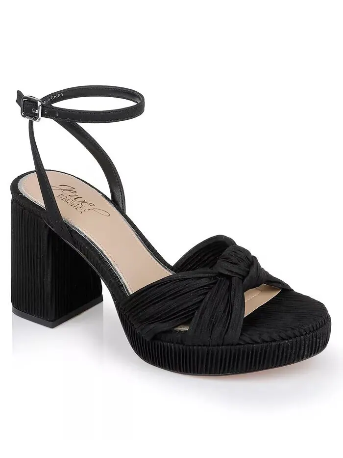 Женские сандалии Tyler на платформе Jewel Badgley Mischka — изображение 1 из 8, черный