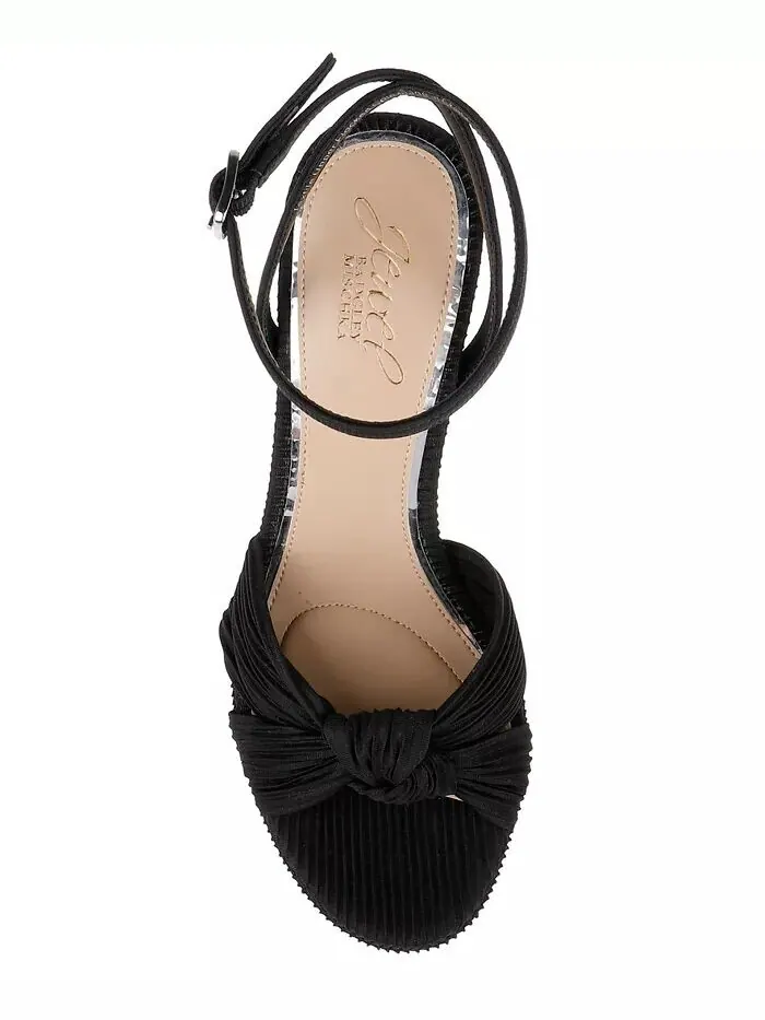 Женские сандалии Tyler на платформе Jewel Badgley Mischka — изображение 4 из 8, черный