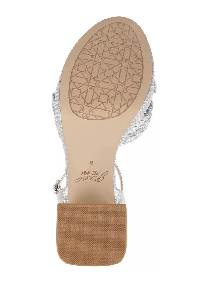 Женские сандалии Tyler на платформе Jewel Badgley Mischka — изображение 7 из 8, черный