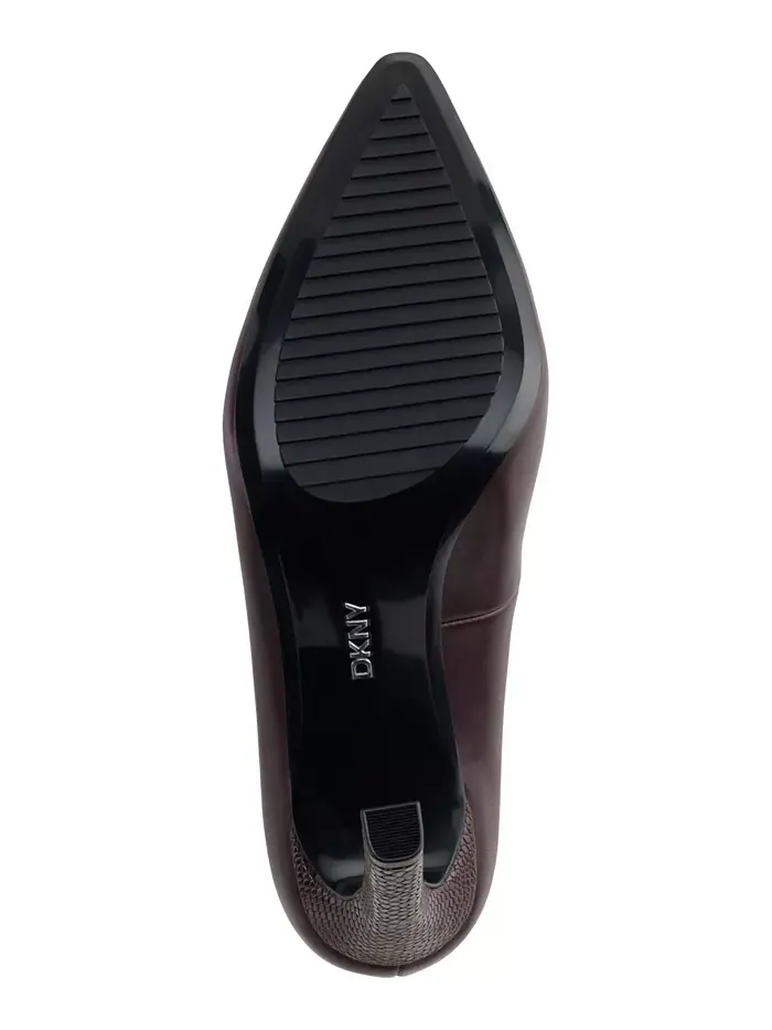 Женские туфли-лодочки Chrystie на высоком каблуке DKNY — изображение 5 из 5, вишня
