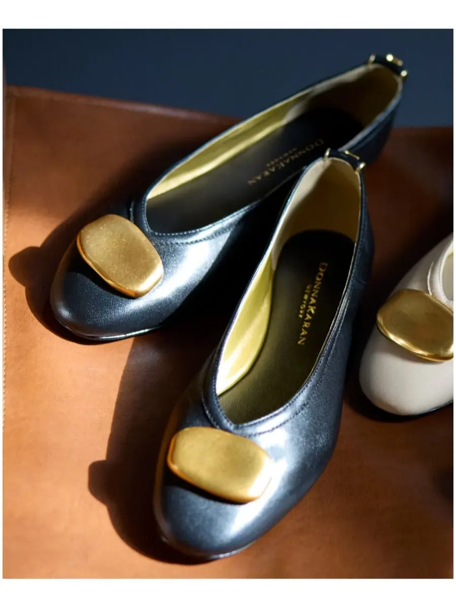 Женские балетки Arciela Donna Karan New York — изображение 6 из 6, черный