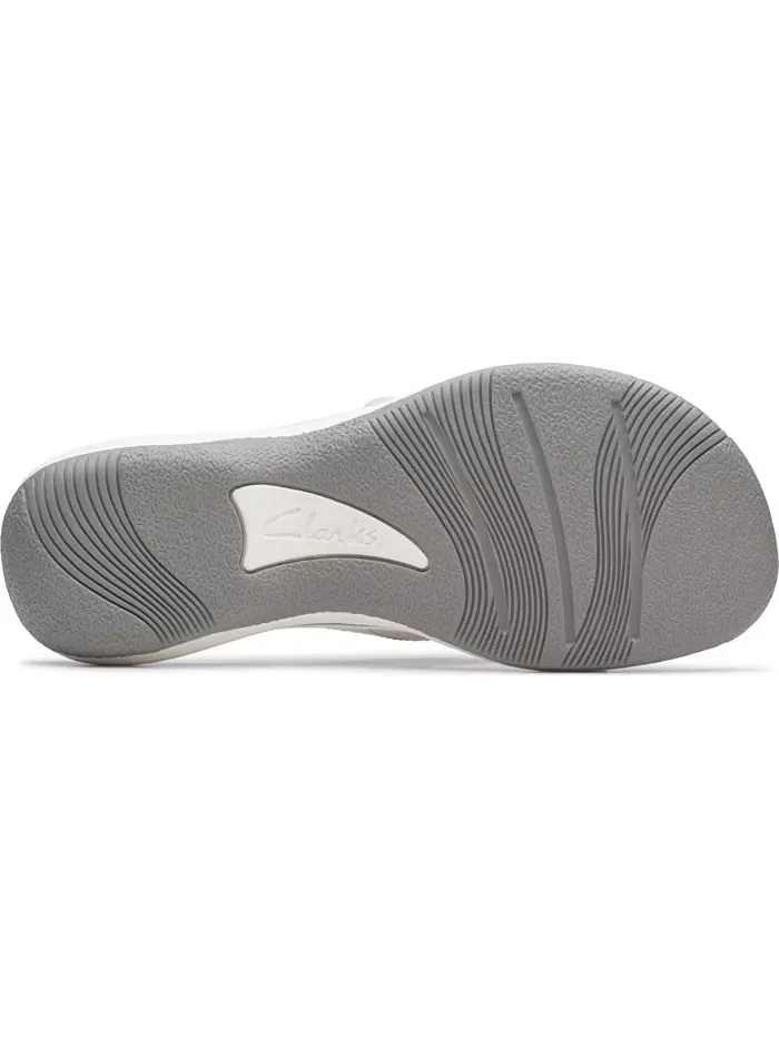 Сандалии-вьетнамки Clarks Cloudsteppers Breeze Reyna — изображение 4 из 8, белый