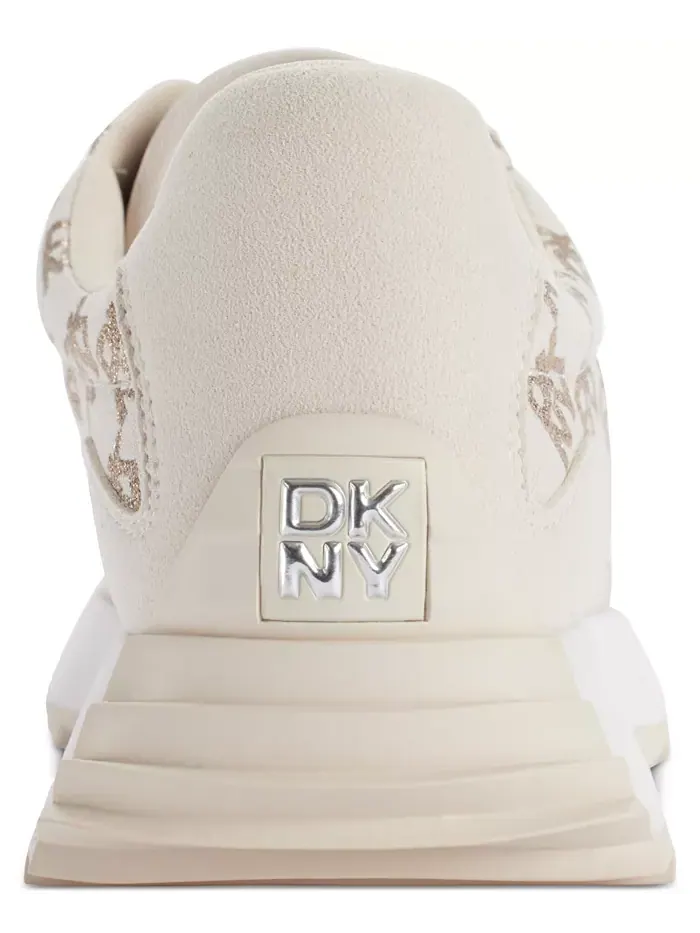 Женские беговые кроссовки Naples в клетку DKNY — изображение 3 из 5, кость