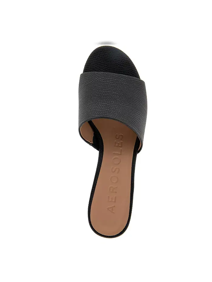 Женские сандалии Como с круглым носком Aerosoles — изображение 4 из 6, черный