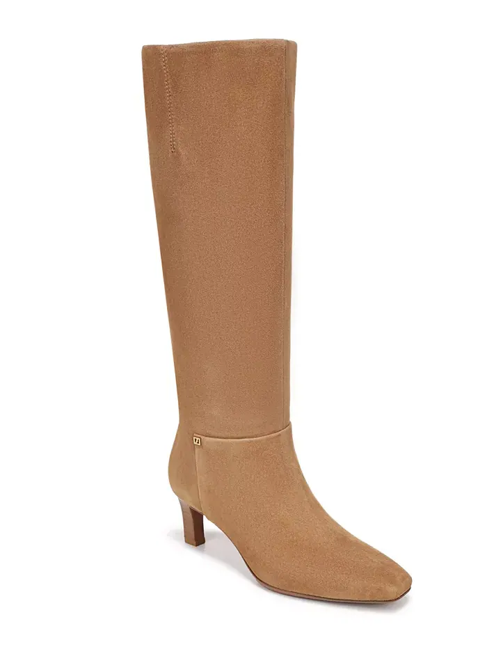 Женские ботинки Timmy с квадратным носком и молнией, Regular и Wide Calf Franco Sarto