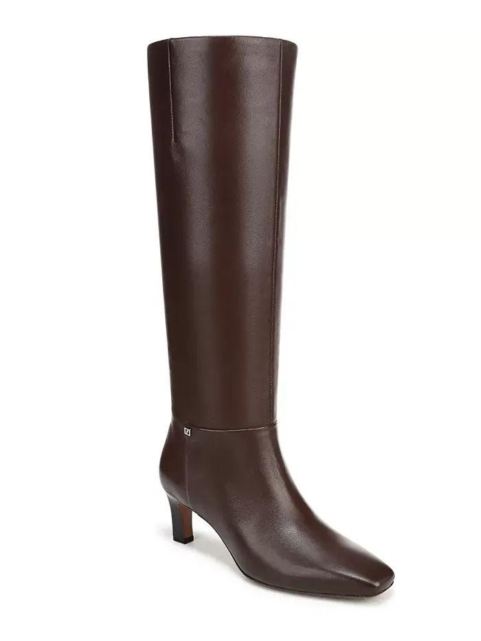 Женские ботинки Timmy с квадратным носком и молнией, Regular и Wide Calf Franco Sarto