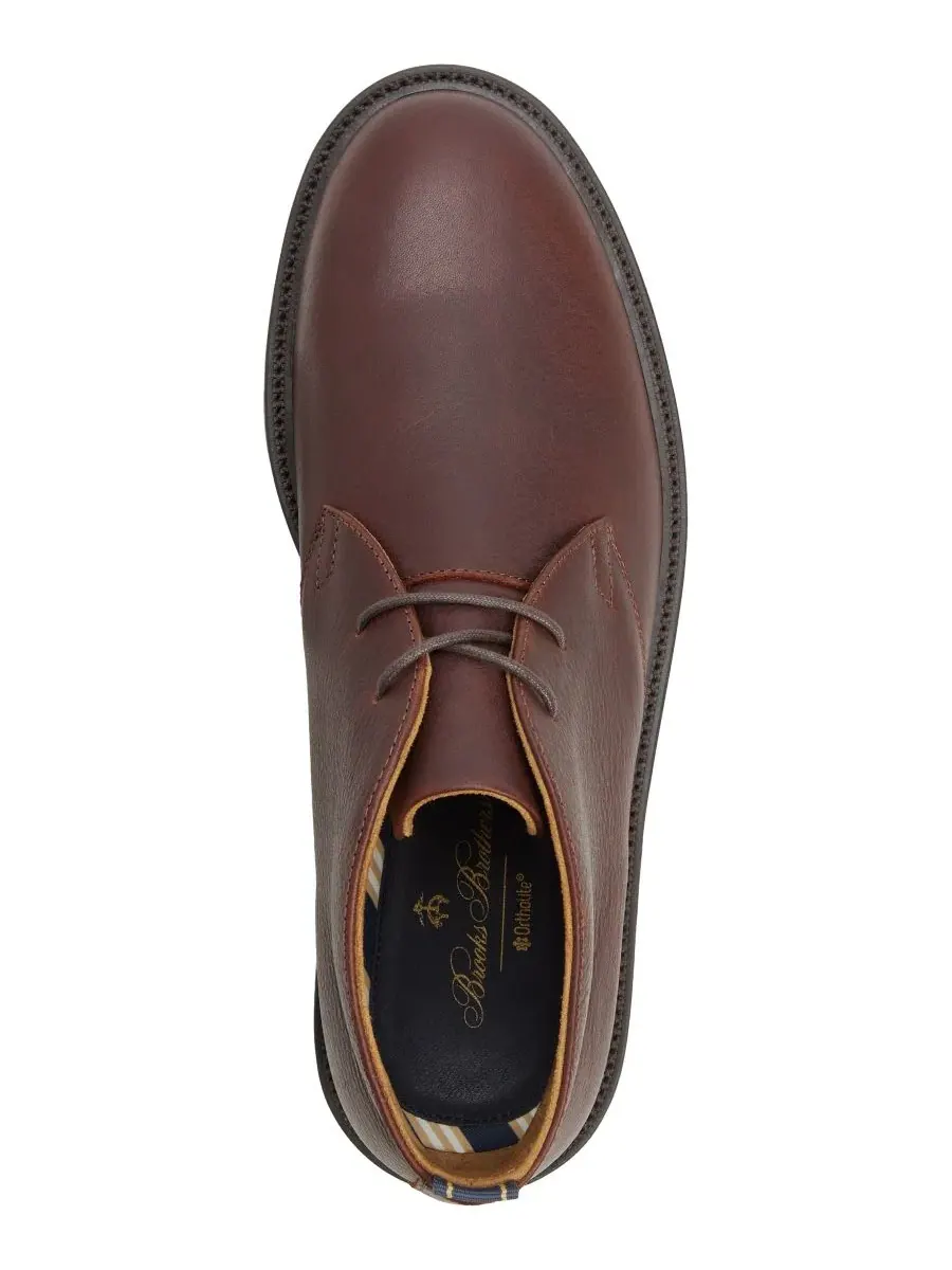 Ботинки-челси из кожи Murrayhill Brooks Brothers — изображение 4 из 5, коричневый