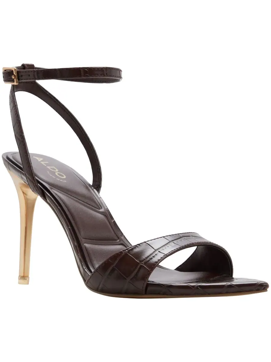 Женские сандалии Leandra с острым носком ALDO — изображение 1 из 5, темный коричневый