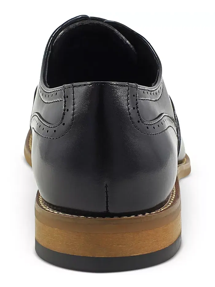 Мужские оксфорды Dunbar Wingtip Stacy Adams — изображение 4 из 5, черный
