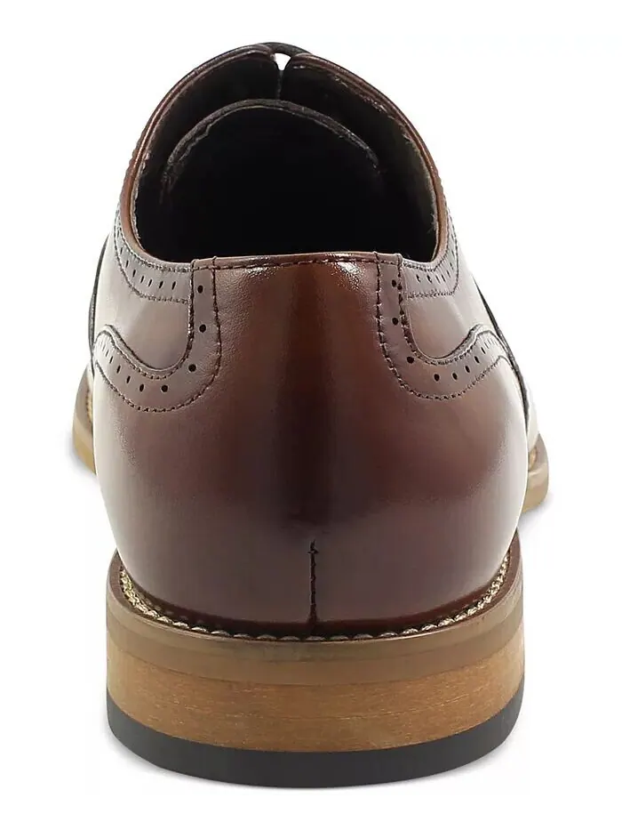 Мужские оксфорды Dunbar Wingtip Stacy Adams — изображение 5 из 6, коричневый