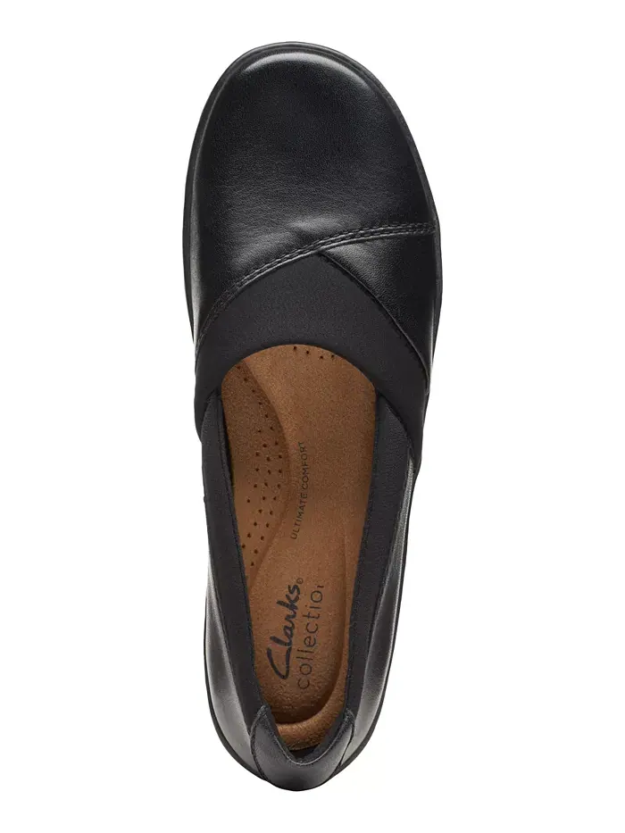 Балетки женские Clarks Cora Charm — изображение 5 из 5, черный