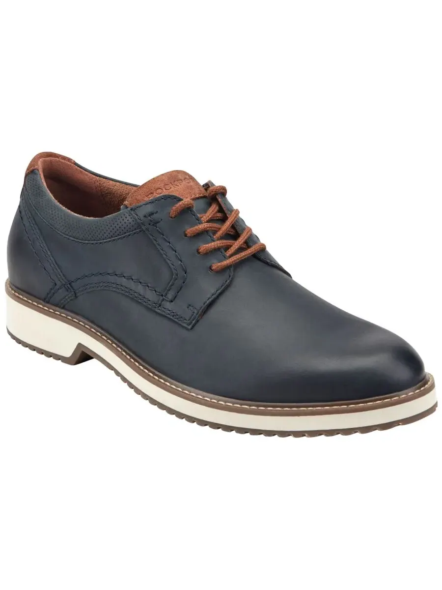 Мужские повседневные кожаные туфли Criss на шнуровке Rockport