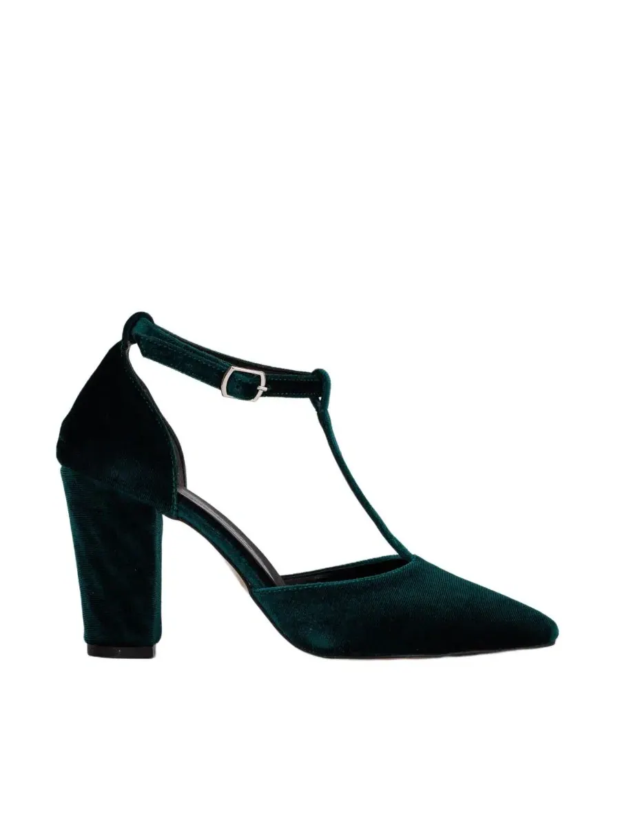 Женские туфли Forever & Always Angelique Velvet на высоком каблуке Forever & Always Shoes
