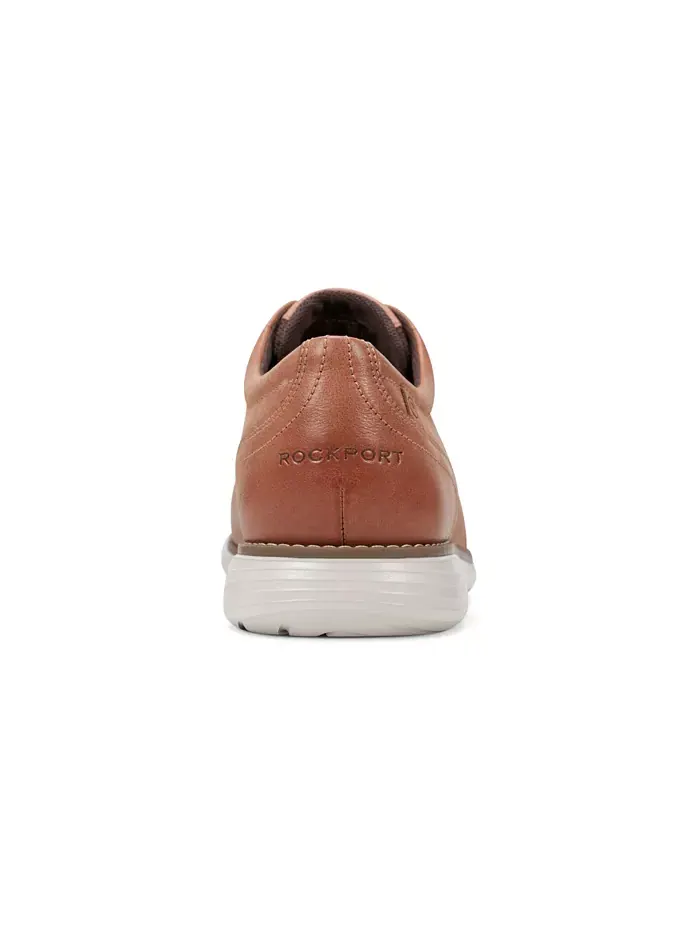 Мужские оксфорды Garett с круглым мысом Rockport — изображение 2 из 9, карамель
