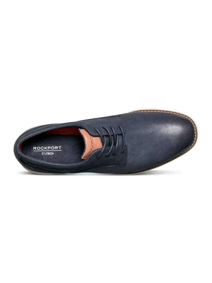 Мужские оксфорды Garett с круглым мысом Rockport — изображение 5 из 5, темный синий