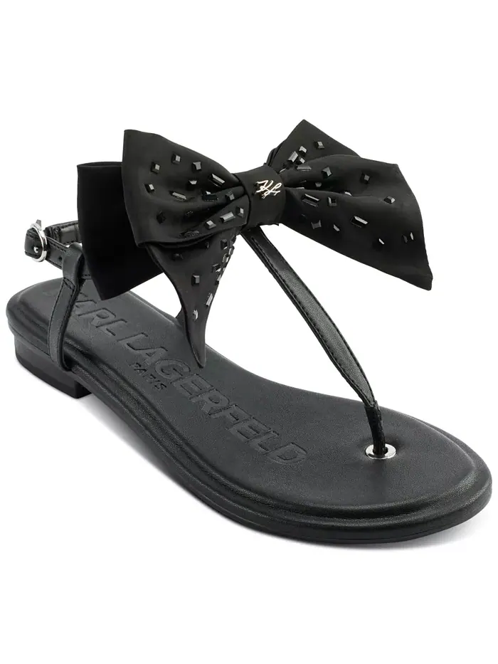 Женские сандалии Cristi Bow Flat KARL LAGERFELD PARIS