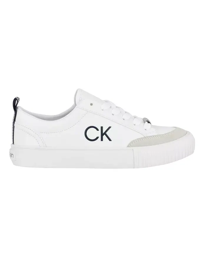 Женские повседневные кроссовки Lariss с круглым носком на шнуровке Calvin Klein — изображение 2 из 5, белый мульти
