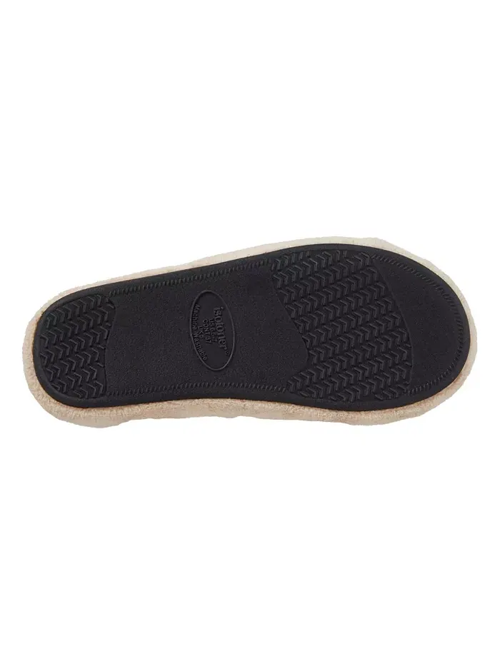 Женские тапочки-кроксы Microterry Spa Slide Clog Isotoner Signature — изображение 6 из 6, тауп