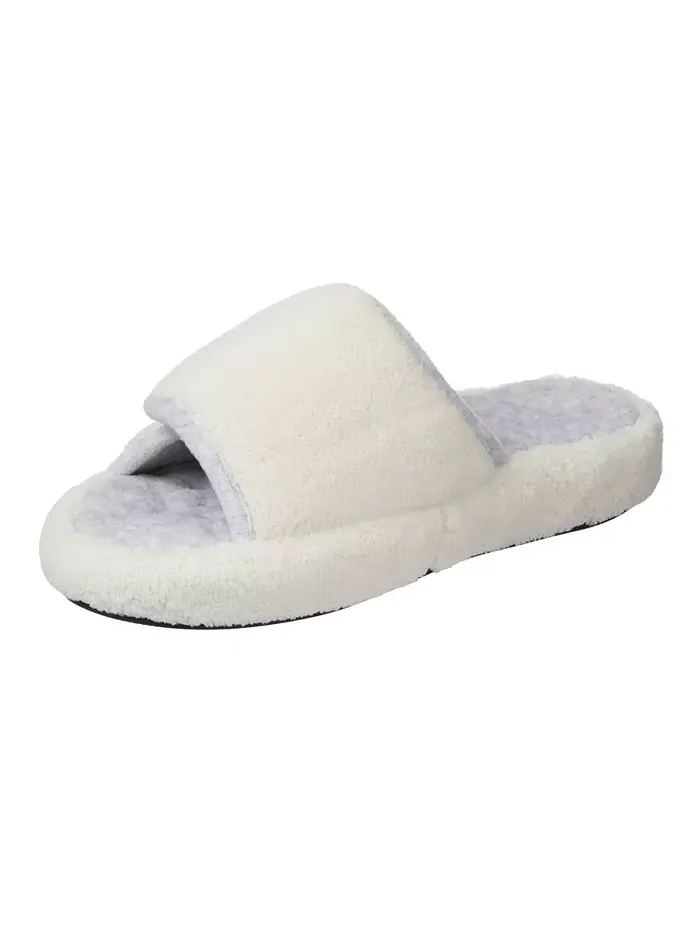Женские тапочки-кроксы Microterry Spa Slide Clog Isotoner Signature — изображение 5 из 6