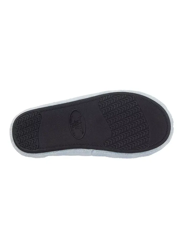 Женские тапочки-кроксы Microterry Spa Slide Clog Isotoner Signature — изображение 6 из 6, синий