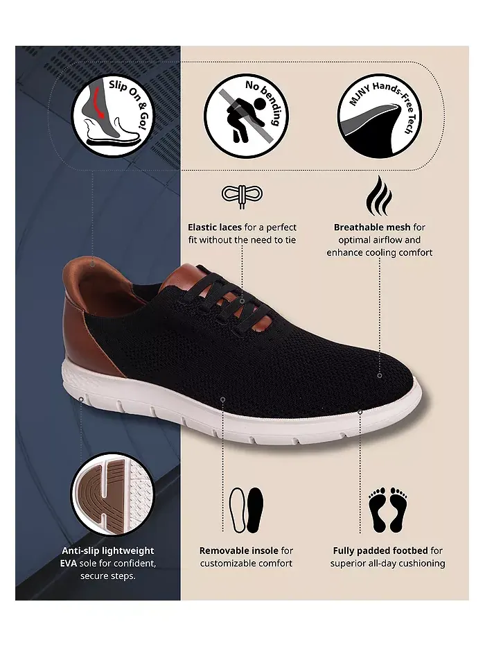 Мужские оксфорды Victory Street с технологией Hands-Free Slip On, легкие, из сетчатого материала — изображение 2 из 10