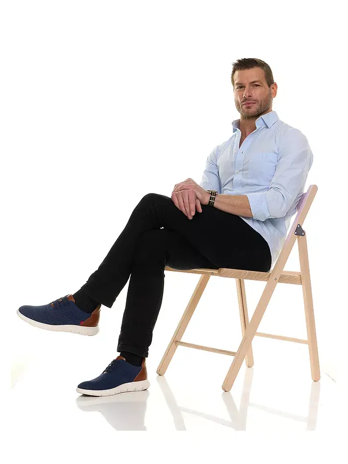 Мужские оксфорды Victory Street с технологией Hands-Free Slip On, легкие, из сетчатого материала — изображение 7 из 10