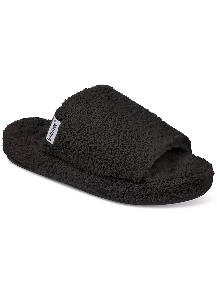 Женские уютные плюшевые шлепанцы Joey Cozy Plush Slide Isotoner Signature