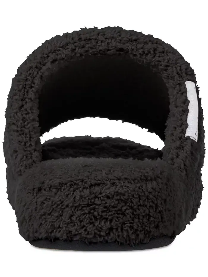 Женские уютные плюшевые шлепанцы Joey Cozy Plush Slide Isotoner Signature — изображение 5 из 5, черный
