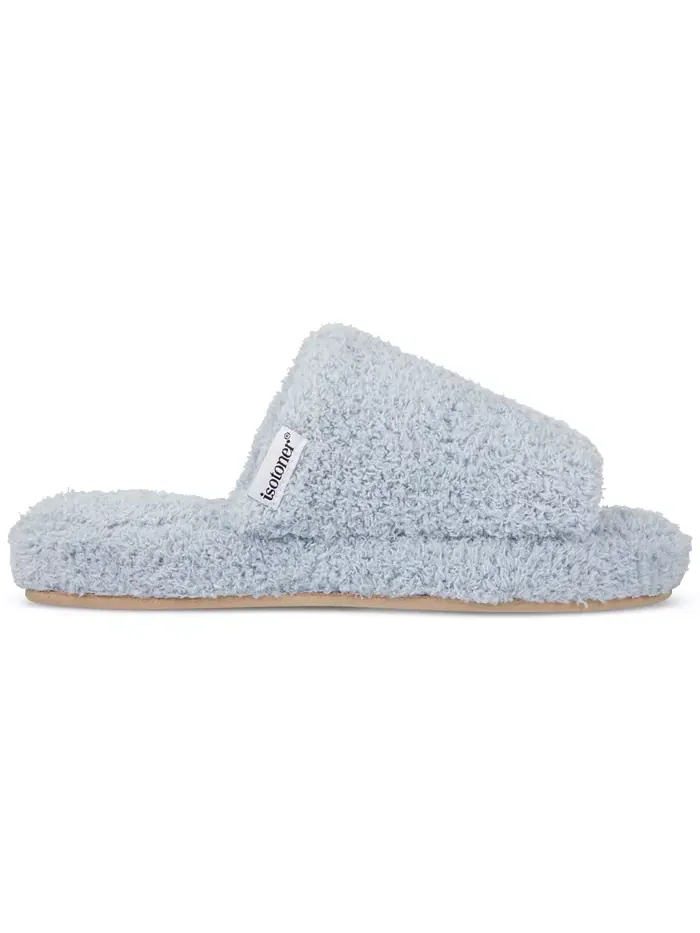 Женские уютные плюшевые шлепанцы Joey Cozy Plush Slide Isotoner Signature — изображение 2 из 5, синий