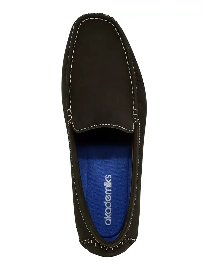 Мужские лоферы Weston Slip On Akademiks — изображение 4 из 7, черный