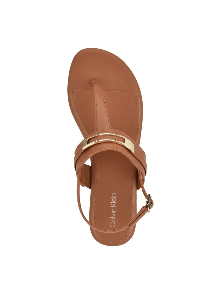 Вьетнамки женские Calvin Klein Bettia — изображение 4 из 5, коричневый
